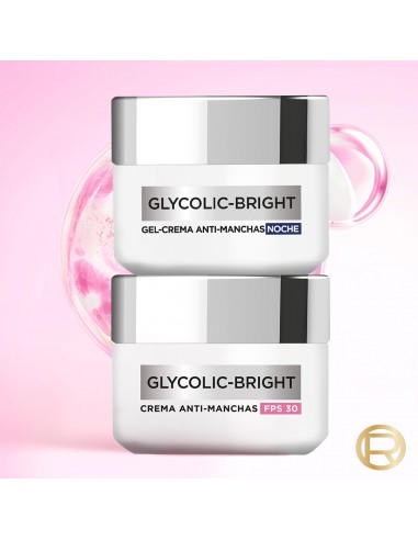 CREMA PARA ROSTRO LOREAL GLYCOLIC BRIGHT NOCHE ANTI-MANCHAS 50 CC
