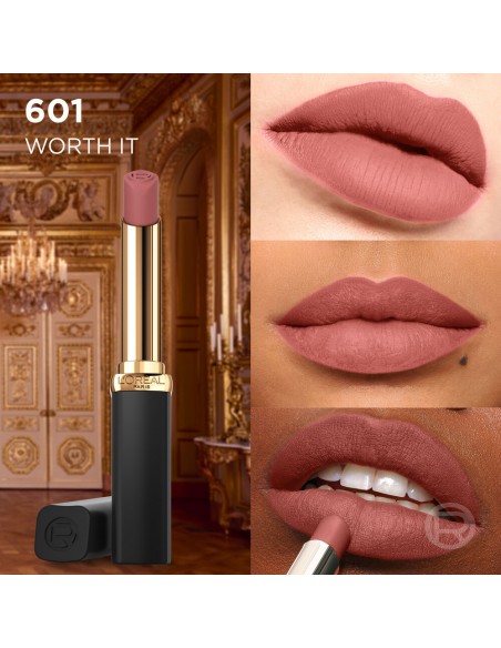 LABIALES  LOREAL COLOR RICHE MATTE 601 WORTH IT  