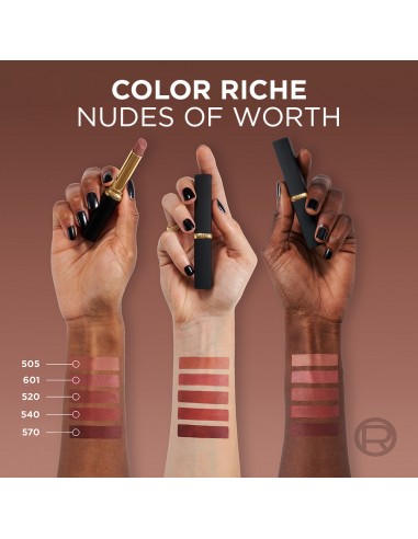LABIALES LOREAL COLOR RICHE MATTE 601 WORTH IT  