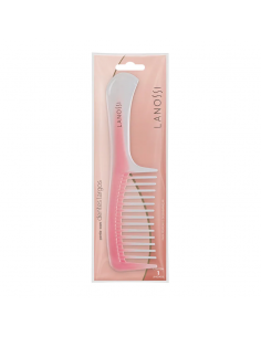 CEPILLOS Y PEINES LANOSSI DIENTES LARGOS ROSE  