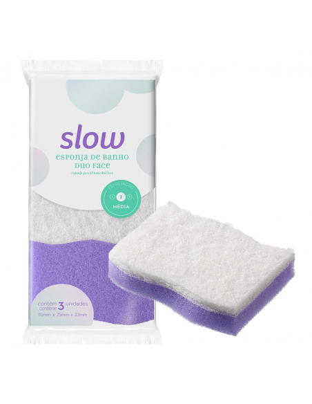 ESPONJAS FACIALES SLOW KIT DUO X3U  