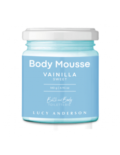 CREMA PARA CUERPO LUCY ANDERSON BODY MOUSSE VAINILLA SWEET 140 gr