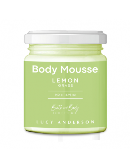 CREMA PARA CUERPO LUCY ANDERSON BODY MOUSSE LEMON GRASS 140 gr