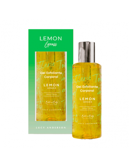 CREMA PARA CUERPO LUCY ANDERSON GEL EXFOLIANTE LEMON GRASS 200 gr