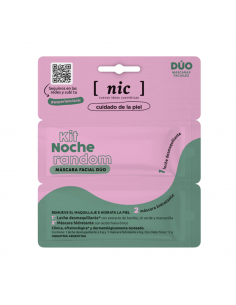 MASCARAS FACIALES NIC DUO KIT NOCHE RANDOM  