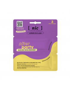MASCARAS FACIALES NIC RECOVERY AFTER PARTY  