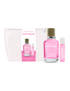 SET DE PERFUME LUCY ANDERSON EDP EXOTIQUE 105CC+MINI 20CC+NECS  
