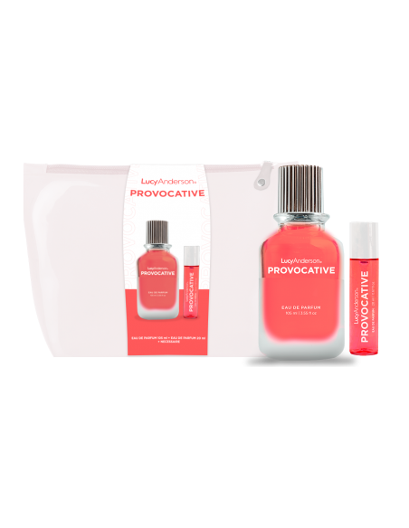 SET DE PERFUME LUCY ANDERSON EDP PROVOCATIVE105CC+MINI 20CC+NECS  