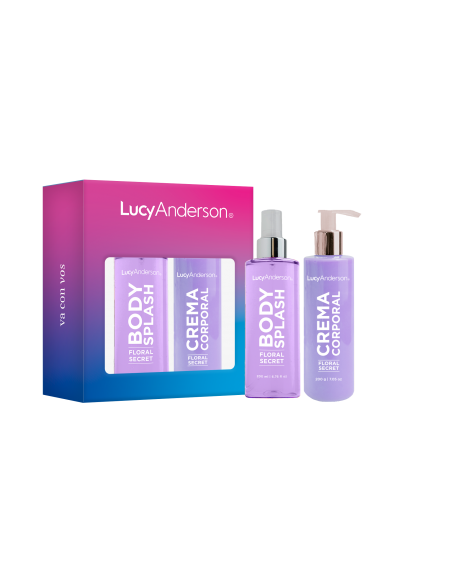 SET DE PERFUME LUCY ANDERSON BODY SPLASH+CR CORPORAL FLORAL SECR 200 