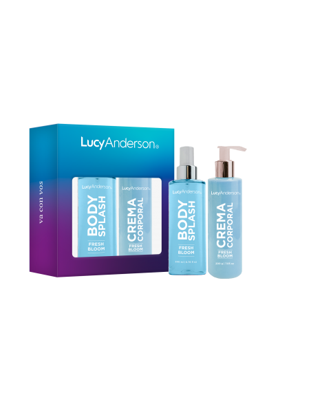 SET DE PERFUME LUCY ANDERSON BODY SPLASH+CR CORPORAL FRESH BLOOM 200 