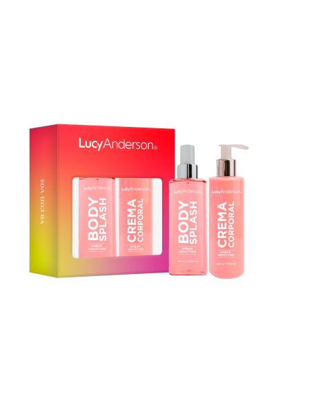 SET DE PERFUME LUCY ANDERSON BODY SPLASH+CR CORPORAL AMBAR SEDUC 200 