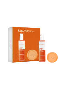 SET DE CREMA LUCY ANDERSON MANOS/CORPORAL+JABON TONIF.MARACUYA 150 gr