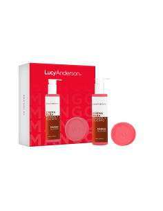 SET DE CREMA LUCY ANDERSON MANOS/CORPORAL+JABON TONIF.MANGO  