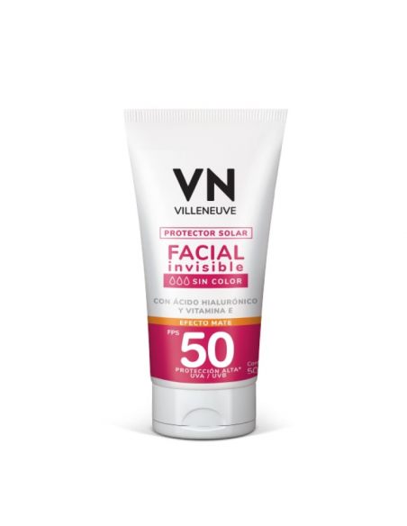 PROTECTOR SOLAR VILLENEUVE FACIAL FPS50 50 CC