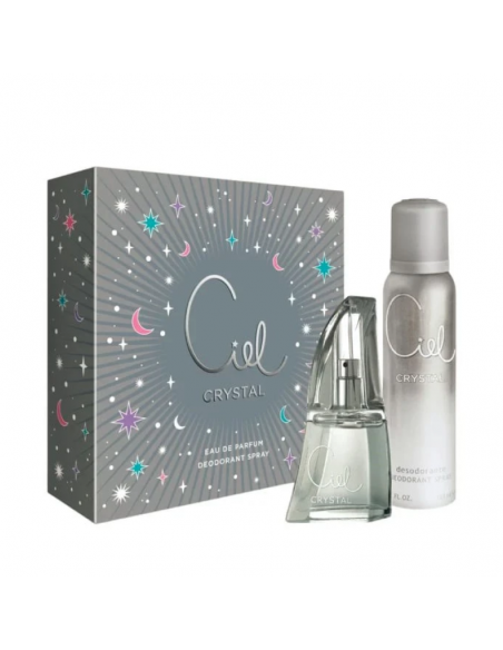SET CIEL CRYSTAL EDP 50CC+DEO 123CC