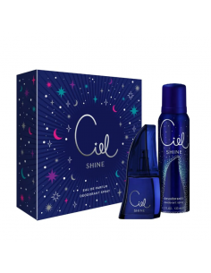 SET DE PERFUME CIEL SHINE EDP X50CC + DEO X123CC  