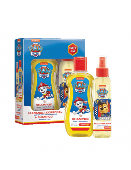 ESTUCHES PERFUMERÍA PAW PATROL BODY SPLASH 125CC + SH 200CC  