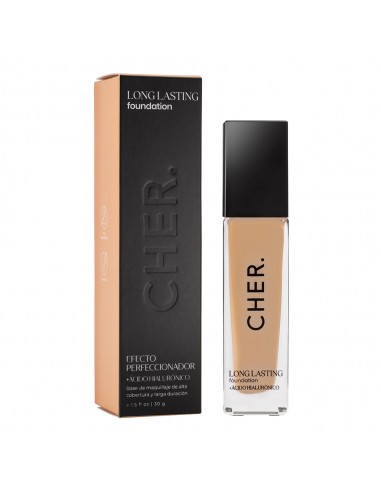 BASE CHER LONG LASTING FUNDATION T01 BEIGE CL  