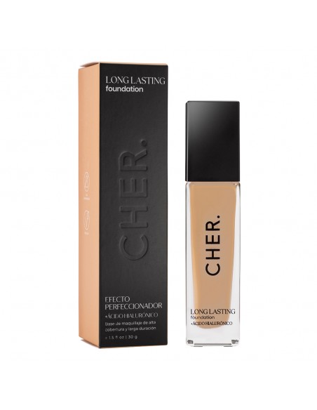 BASE CHER LONG LASTING FUNDATION T01 BEIGE CL  