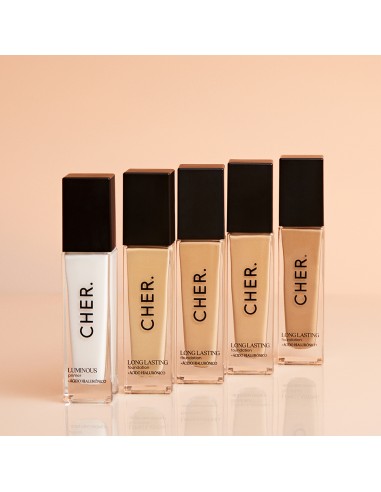 BASE CHER LONG LASTING FUNDATION T01 BEIGE CL  