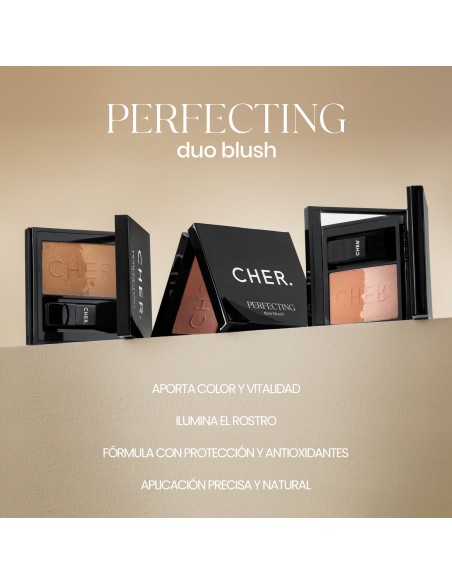 RUBOR CHER PERFECTING DUO BLUSH T02 INT.BLOOM  