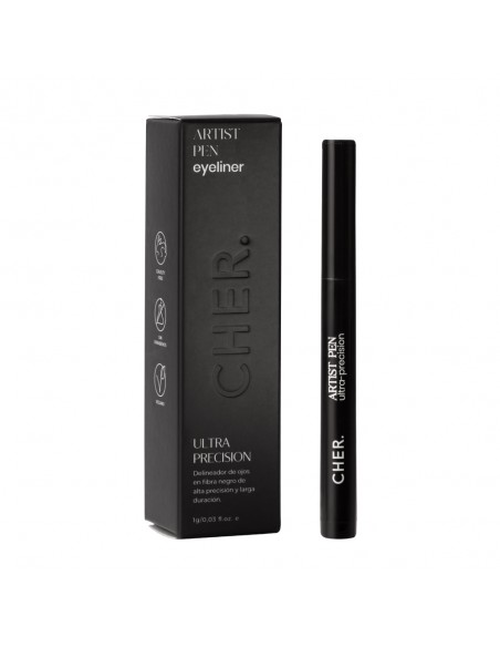 DELINEADOR P/OJOS CHER ARTIST PEN T01 BLACK  