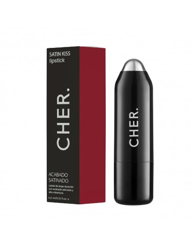 LABIALES CHER SATIN KISS LIPSTICK T01 PEACHY PETA  