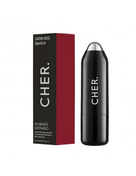 LABIALES  CHER SATIN KISS LIPSTICK T01 PEACHY PETA  