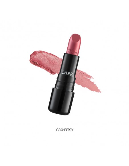 LABIALES  CHER SATIN KISS LIPSTICK T03 CRANBERRY  