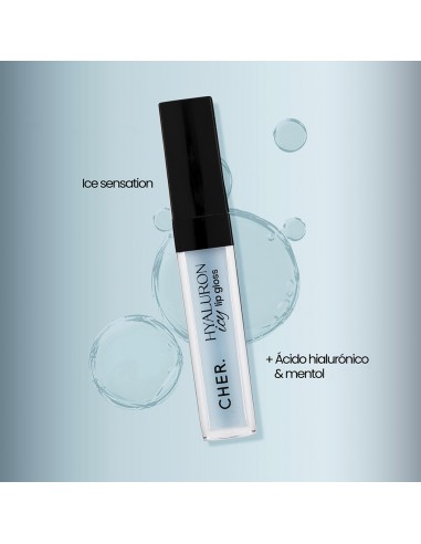 BRILLO LABIAL CHER HYALURONIC LIP GLOSS T01 OFF WHITE  