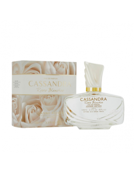 FRAGANCIAS SEMI-SELECTIVAS JEANNE ARTHES CASSANDRA ROSES BLANCHES EDP 100 cc