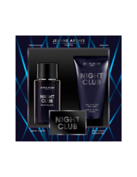 SET DE PERFUME JEANNE ARTHES NIGTH CLUB EDT 100+SHOWER GEL150  