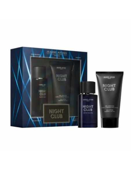 SET DE PERFUME JEANNE ARTHES NIGTH CLUB EDT 100+SHOWER GEL150  