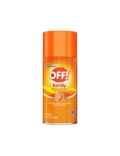 INSECTICIDAS OFF family aerosol con tapa 165 cc