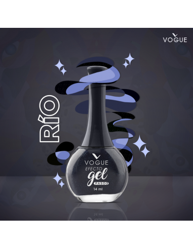 ESMALTES VOGUE EFECTO GEL RIO  