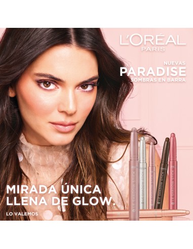 SOMBRAS LOREAL PARADISE EN BARRA ALLURING ROSE  