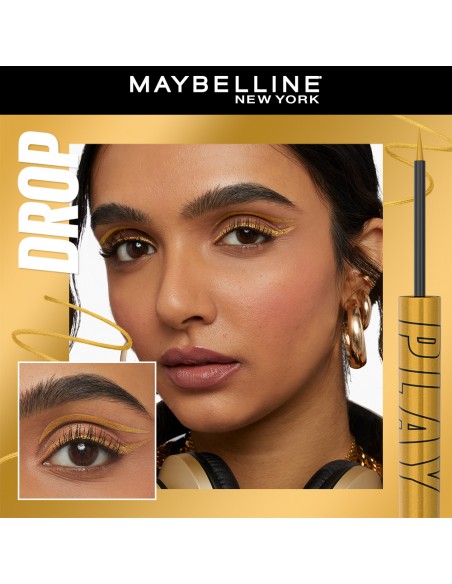 DELINEADOR P/OJOS MAYBELLINE TATTOO LINER PLAY DROP  