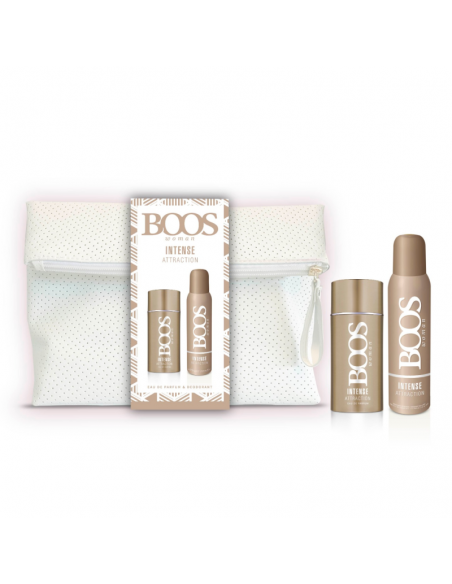 SET DE PERFUME BOOS INTENSE WOMAN ATTRACTION90+DEO127  