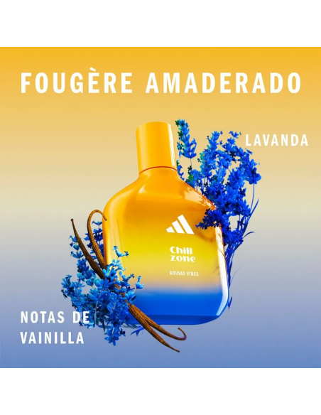 COLONIAS/PERFUMES/LOCIONES ADIDAS VIBES CHILL ZONE EDP 100 cc