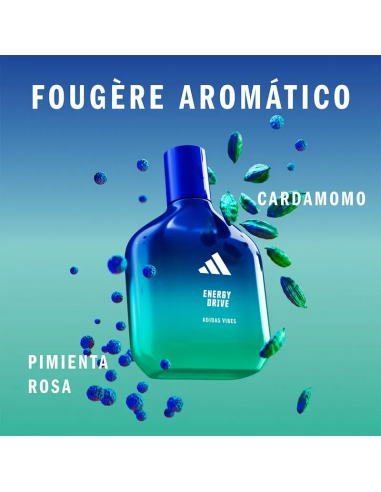 COLONIAS/PERFUMES/LOCIONES ADIDAS VIBES ENERGY DRIVE EDP 100 CC