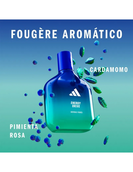 COLONIAS/PERFUMES/LOCIONES ADIDAS VIBES ENERGY DRIVE EDP 100 cc