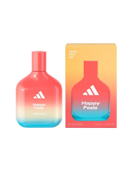 COLONIAS/PERFUMES/LOCIONES ADIDAS VIBES HAPPY FEELS EDP 100 cc