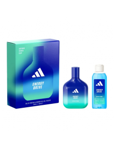 SET DE PERFUME ADIDAS VIBES ENERGY DRIVE EDP+SHOW.GEL 100 cc
