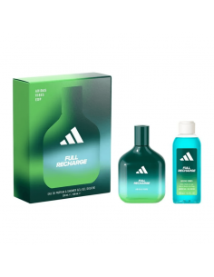 SET DE PERFUME ADIDAS VIBES FULL RECHARGE EDP+SHOW.GEL 100 cc