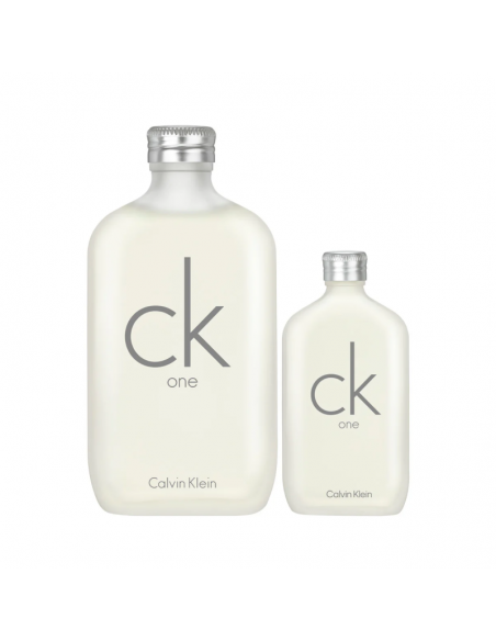 SET DE PERFUME CALVIN KLEIN ONE EDT X200CC + EDT X50CC COFRE  