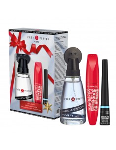 ESTUCHES PERFUMERÍA PRET A PORTER & RML EDT 50+MASCARA+DELINEADOR  
