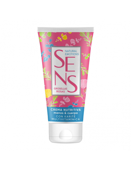 CREMA PARA CUERPO SENS GROSELLAS ROSAS NUTRITIVA 85 cc