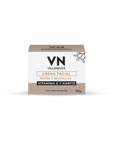 CREMA PARA ROSTRO VILLENEUVE NUTRITIVA 50 gr