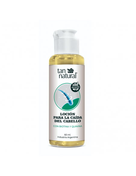 CREMA DE TRATAMIENTO TAN NATURAL LOCION P/CAIDA CON BIOTINA+QUININA 60 cc