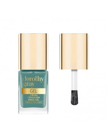 ESMALTES DOROTHY GRAY GEL DARK CYAN  